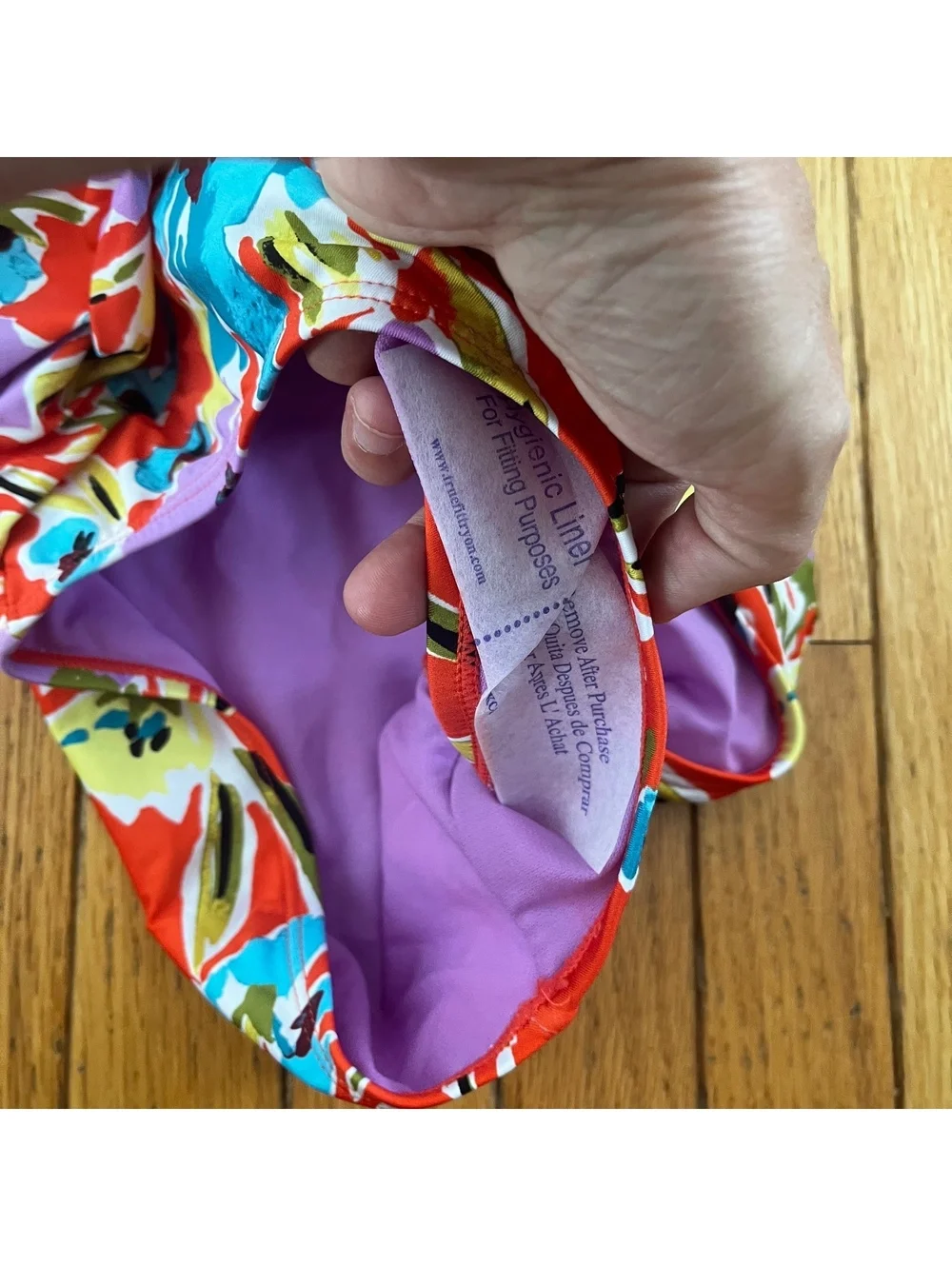 Anne Cole Women's Size 8 One-Piece Swimsuit Multi-Color Floral Print
